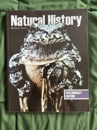 Natural History Textbook (Michael Runtz)