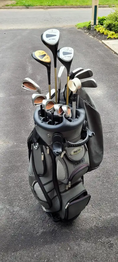 Sac de golf homme et brouette, View more