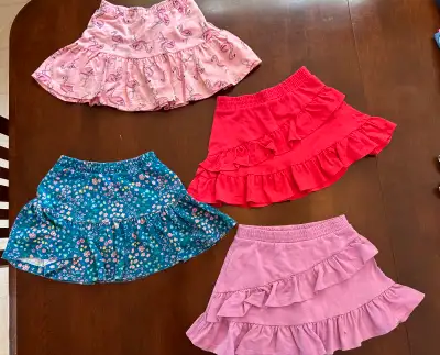 Size 4T Girl’s Skorts - $10 for all - George, View more