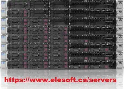 HP ProLiant/DELL/IBM/LENOVO/CISCO/INTEL/AMD Super Servers x64 VM SERVERS - SERVEURS Price may vary b...