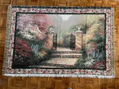 Thomas Kinkade area rug, View more