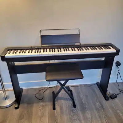 Casio CDP-S150 Digital Piano with Stand and Stool, View more