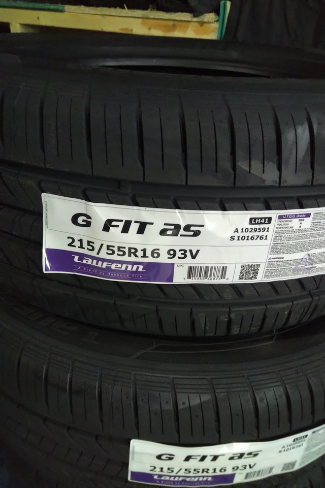 laufenn tires g fit as 215/55r16 93v - 100 each  in Tires & Rims in Mississauga / Peel Region