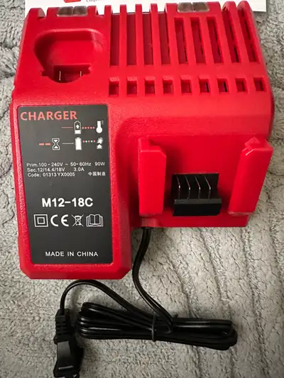 Milwaukee battery charger, View more