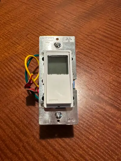 Leviton VPT24-16Z Decora 24-Hour Programmable Timer, View more