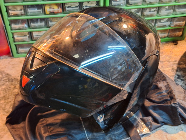 FLIP-UP SNOWMOBILE MOTORCYCLE HELMET - XS in Motorcycle Parts & Accessories in Hamilton - Image 2
