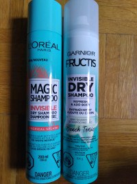 New 2 Dry shampoo / 2 shampoing sec neufs - 5$