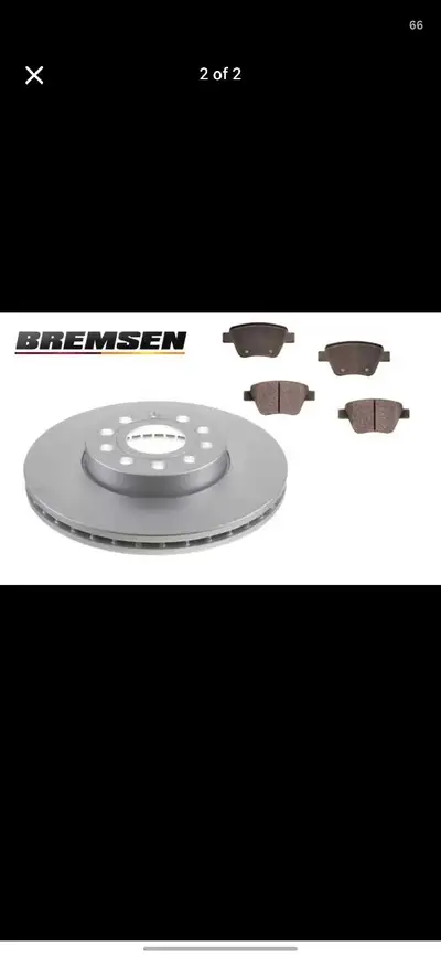 Selling a BRAND NEW Bremsen Brake Discs & Pads for front and rear - Vehicle Fit: 2009 Audi A3 (MAY F...