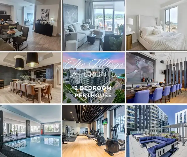**Bronte Penthouse Sublease - Amazing Views, walk to the lake**