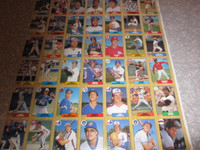 1987 O-Pee-Chee  Baseball Uncut Partial Sheet 42 Players