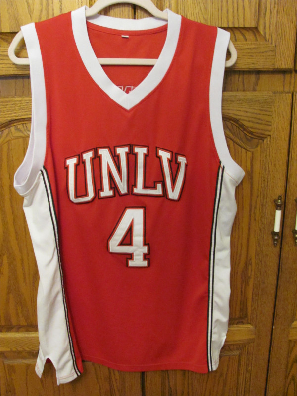 UNLV  Rebels Johnson #4  Jersey in Arts & Collectibles in Edmonton