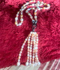 Freshwater Pearls Long Length Necklace
