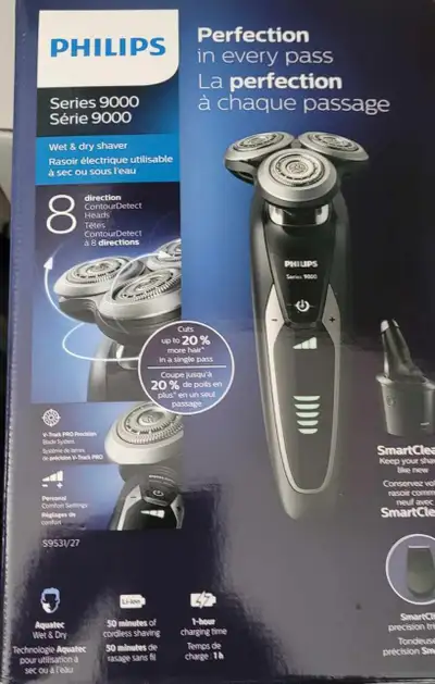 Philips series 9000 Wet and dry electric shaver S9531/27, View more