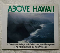 Above Hawaii Aerial Photographs 1977 Hardcover Robert Cameron