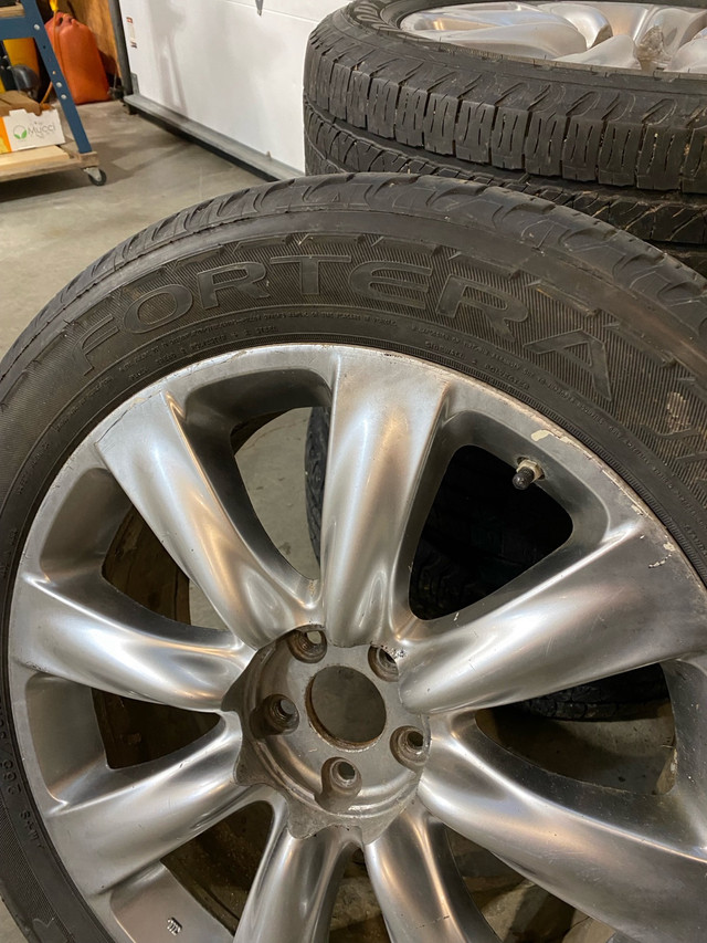 20” GOODYEAR FORTERA TIRES & RIMS in Tires & Rims in Sudbury