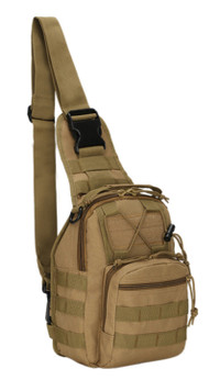 Tactical Crossbody Bag 600D Oxford Canvas Hike Fish Camp Cycle
