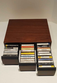 Vintage Cassette Storage Holder.