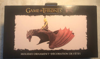 Game of Thrones Daenerys with Dragon Ornament