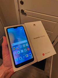 Huawei P20 PRO 128 GB Unlocked With Box/Charger