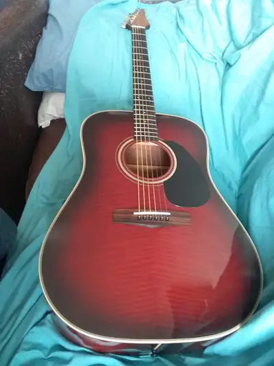 RARE Ibanez Lonestar Acoustic LS340RS Flame Maple Top Back&Sides, View more