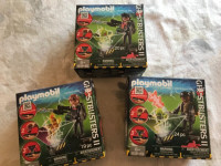 Playmobil Ghostbusters II Zeddemore, Venkman and Spengler - NEW