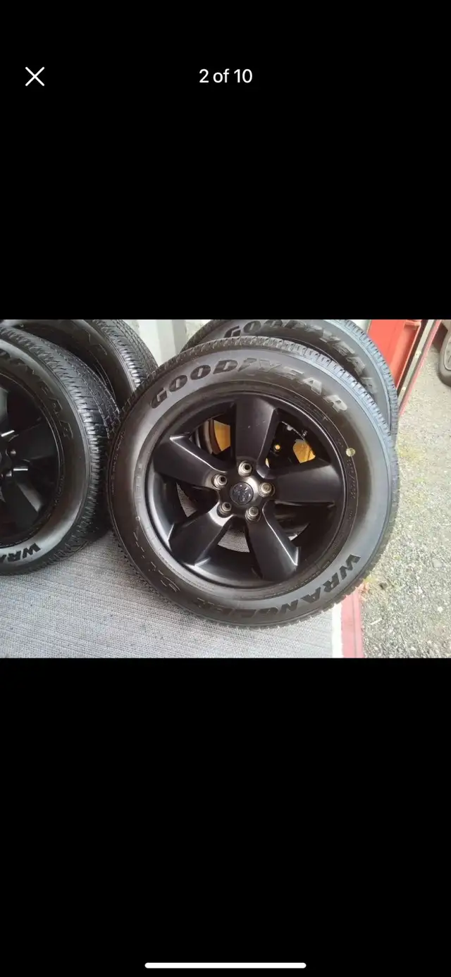 Set of 4 GOOD YEAR all season tires OEM RAMrims TPMS (275 60 20) in Tires & Rims in Oakville / Halton Region - Image 5