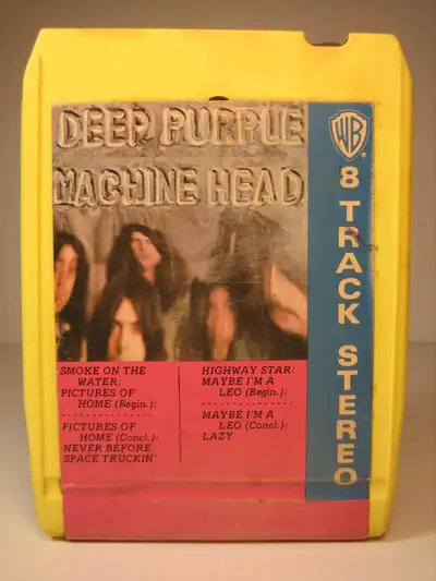 DEEP PURPLE - MACHINE HEAD  8 - TRACK CARTRIDGE TAPE, View more