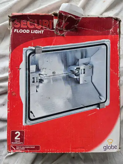 Globe Flood Light- I have lots of industrial lights out here, View more