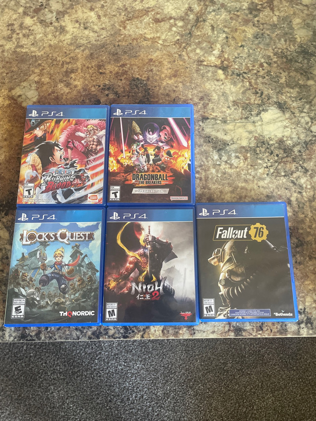 Video Games for Sale in Sony Playstation 4 in Calgary
