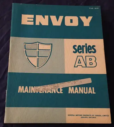 AM388 Envoy Series AB Maintenance Manual PSD53-91
