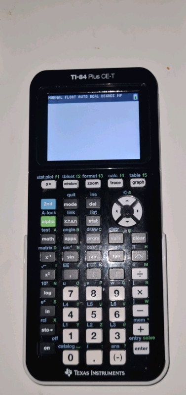 Texas Instruments TI-84 Plus CE-T edition Graphing Calculator

, used for sale  