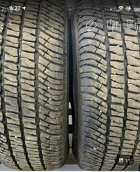 LT 265 70 r17 Michelin.    10ply.  