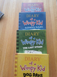 Wimpy kids 1-4 some delivery available 