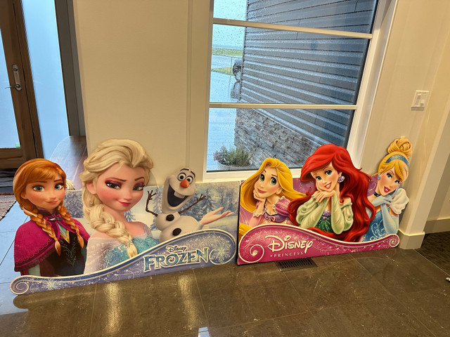 Disney Princess cutout decorations  in Other in Red Deer