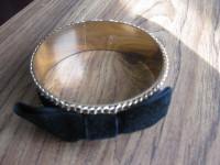 Black Velvet Bow Bracelet