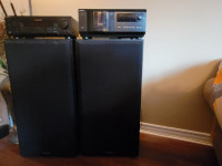 2 Kenwood JL-878 Speakers and Sony 51 CD player with Tuner