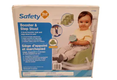 Baby Car Booster Seat and Step Stool, View more