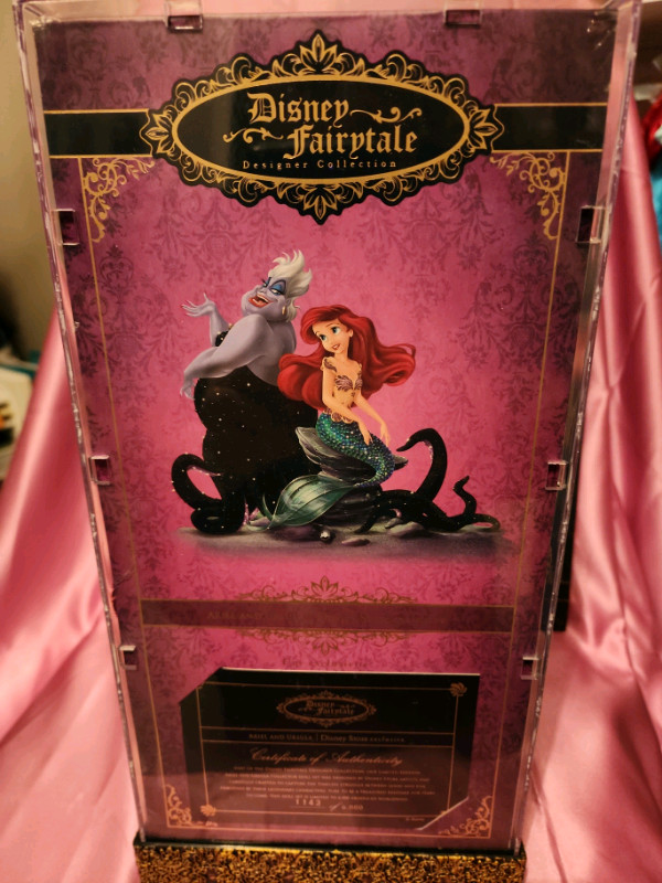 Disney limited edition. Ariel and Ursula.  in Arts & Collectibles in Woodstock - Image 3