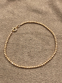 Bracelet en or ROSE 18k 750 3.42 grammes 6½” Gold Bracelet