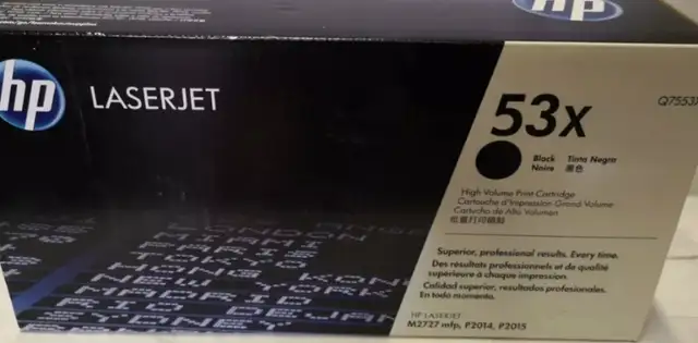 Price drop! NEW HP 53X High Yield Black Original LaserJet toner in Printers, Scanners & Fax in Markham / York Region - Image 2