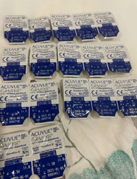 -1.50 and -1.25 biweekly Acuvue contact lenses brand new
