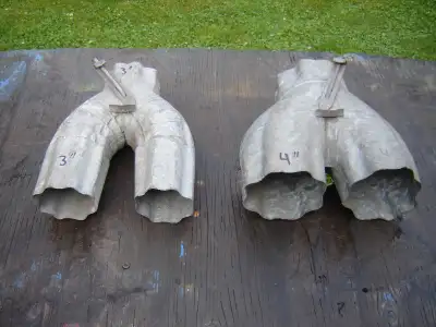 Eavestrough diverter valves [3" & 4" diameter], View more