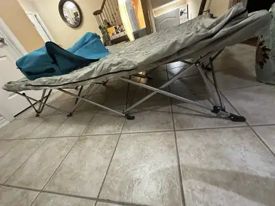 Portable Queen Camping Cot/Bed with Carry Case, View more