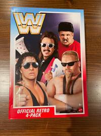 WWE Retro Bundle 4-Pack Wave 2 (never opened)