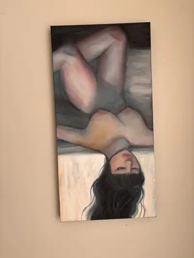 oil painting of a women, View more
