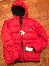 NEW boys winter jacket size L 14-16