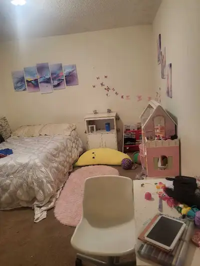 ONLY FOR GIRLS .Room for rent with shared wash room only one person using wash room
