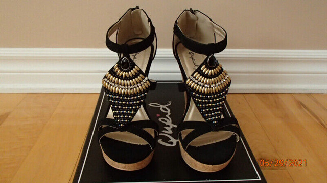 High Heel Wedge Shoes/Chaussures compensées à talons hauts dans Femmes - Chaussures  à Ville de Montréal