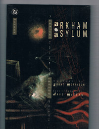 BATMAN ARKHAM ASYLUM GRAPHIC NOVEL 1989 DC COMICS