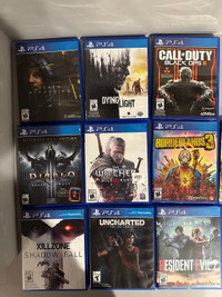 PlayStation 5 and 4 games